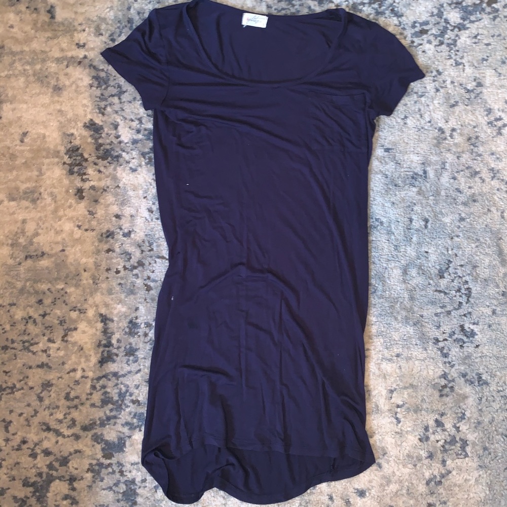 Blue casual dress